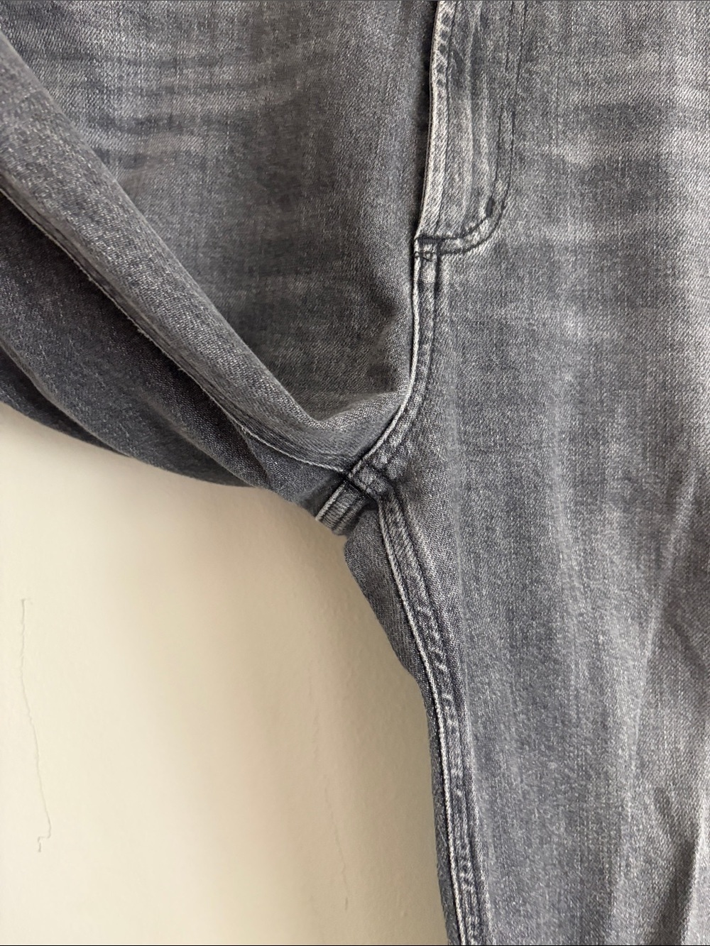 Citizens of Humanity Daphne Crop Jeans Gray Stovepipe Silhouette Size 28 - Picture 10 of 13